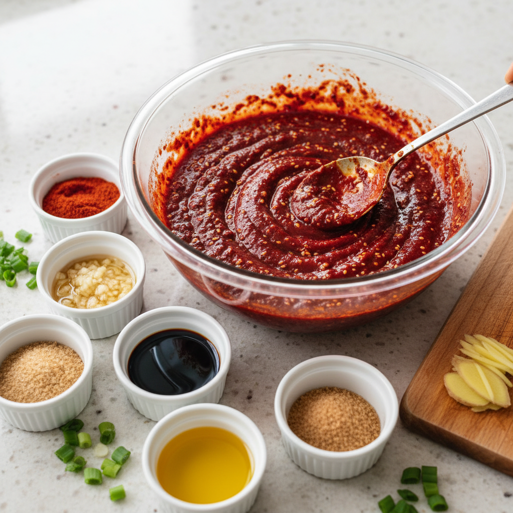 볶음 소스 만들기